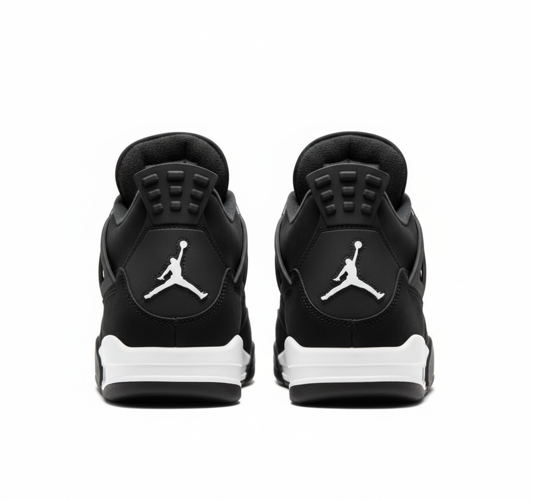 Jordan 4 Retro "White Thunder" Men's Mid Top Basketball Shoes